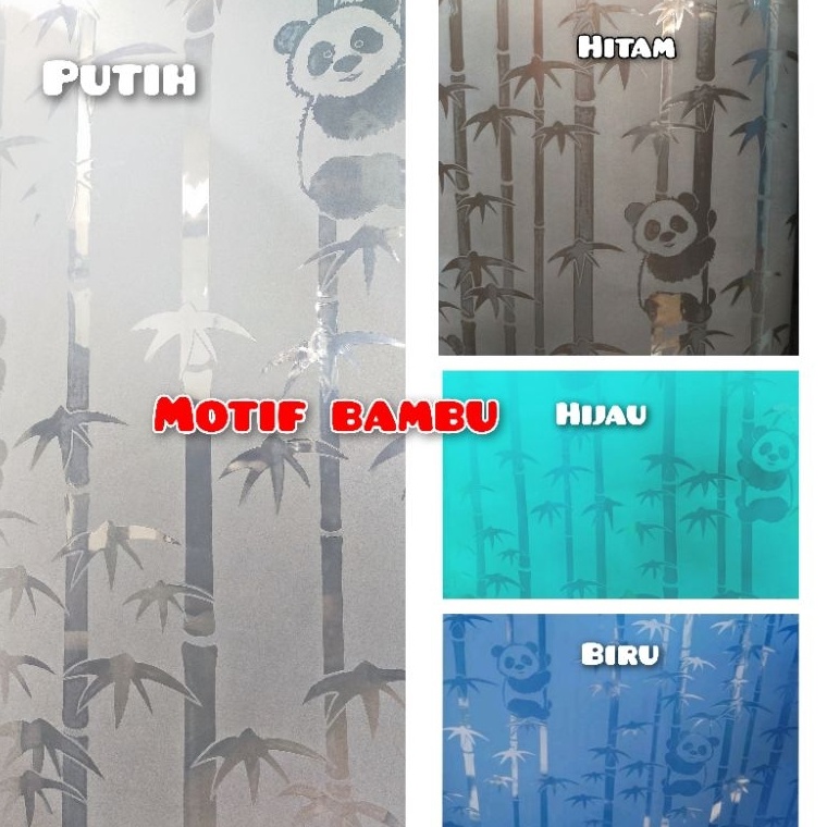 Hanya untuk anda Fiber pagar plastik penutup pagar motif Bambu Lite