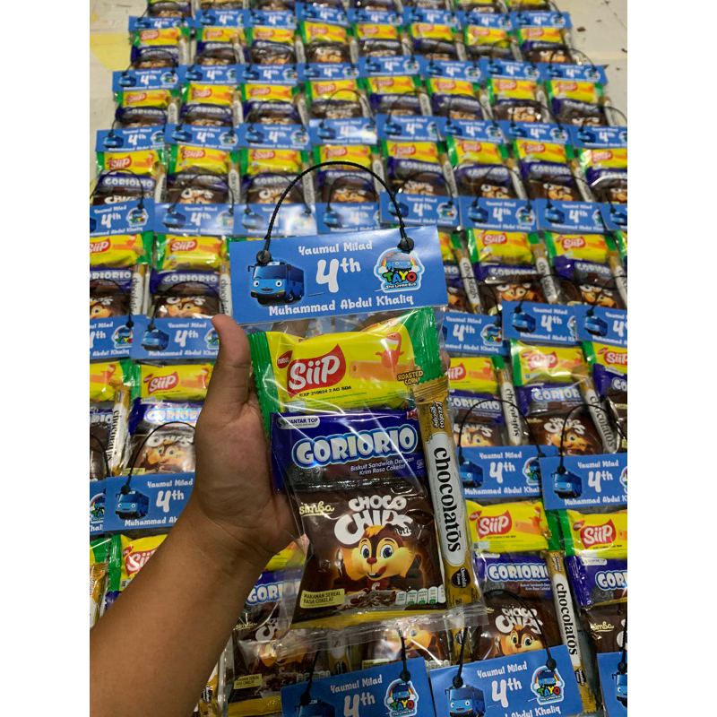 

snack bingkisan ulang tahun