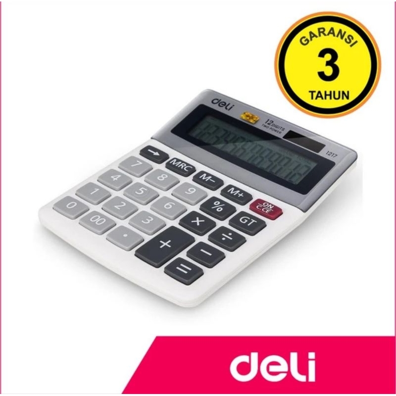 

CALCULATOR DELI 1217 CALCULATOR 12 DIGIT