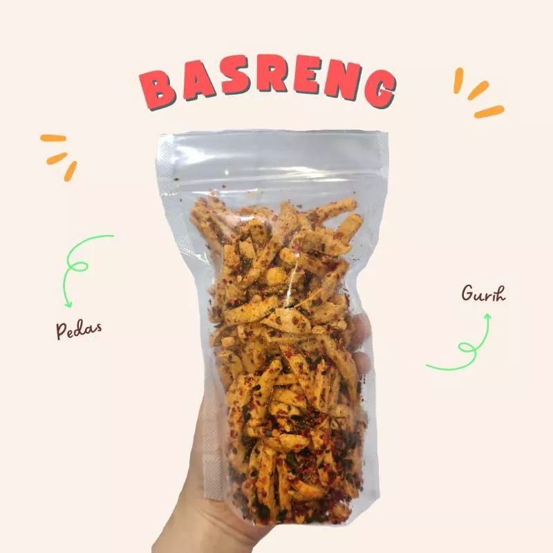

Basreng daun jeruk 250gr | Basreng