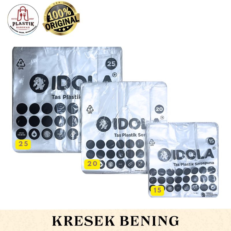 KRESEK BENING / KRESEK BESAR / KRESEK DUS / KRESEK IDOLA BENING / KRESEK TRANSPARAN