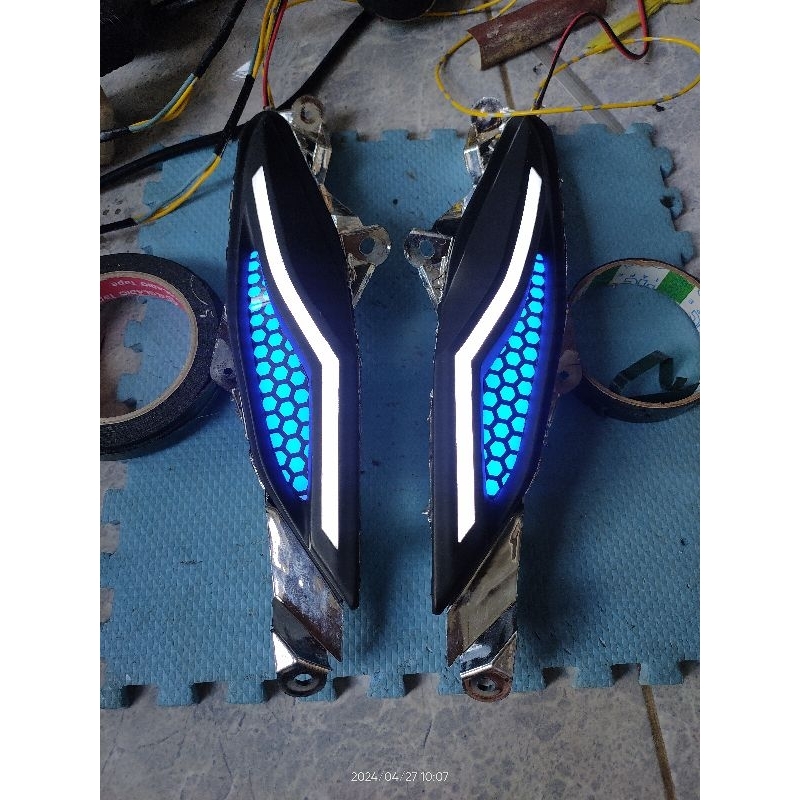 reflektor lampu mika sen sein alis gaban beat fi mode running