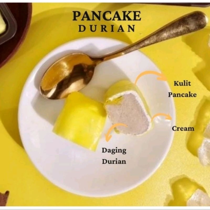 

Pancake Durian Medan Isi 12 pcs