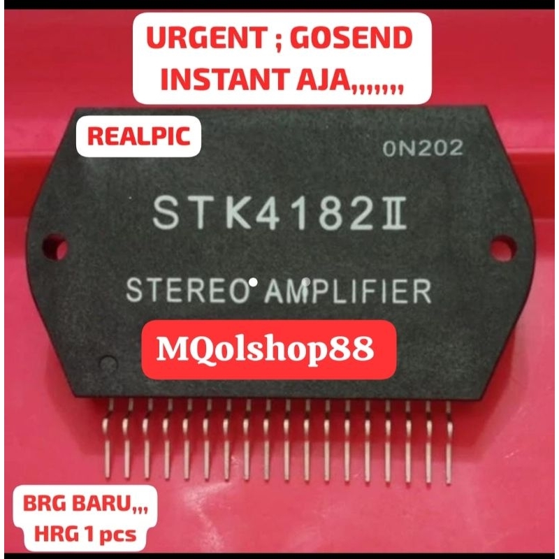 1pc STK 4182 II STK 4182 II ORIGINAL ASLI POWER AUDIO AMPLIFIER IC