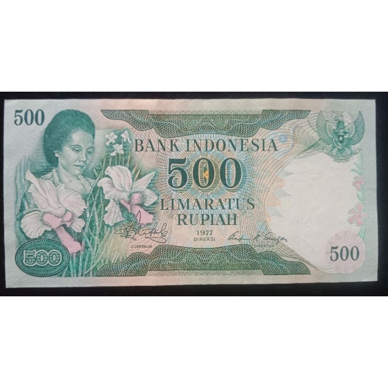 UANGKUNO  500 RUPIAH KONDE THN 1977