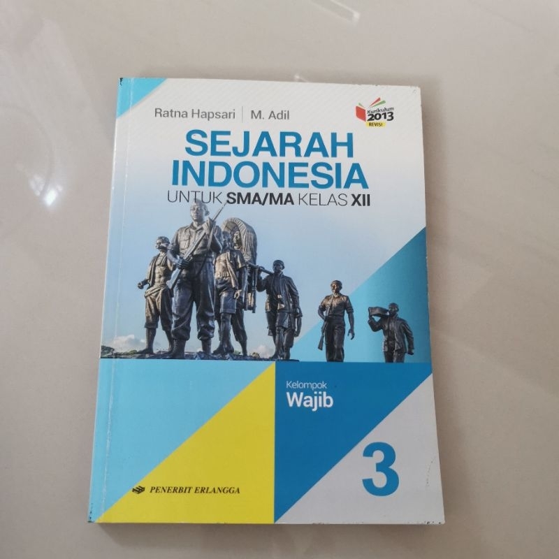 Sejarah Indonesia kelas 12 Penerbit Erlangga