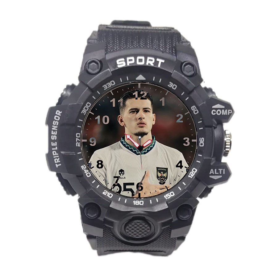 Jam tangan anak sport Justin Hubner Pemain Timnas Indonesia