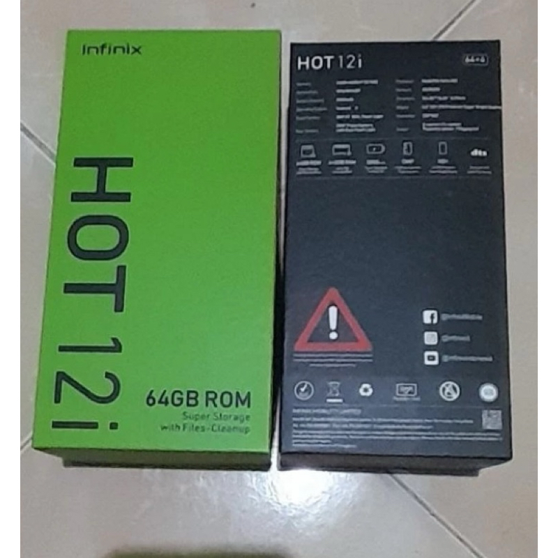 

dus atau kotak for infinix Hot12i