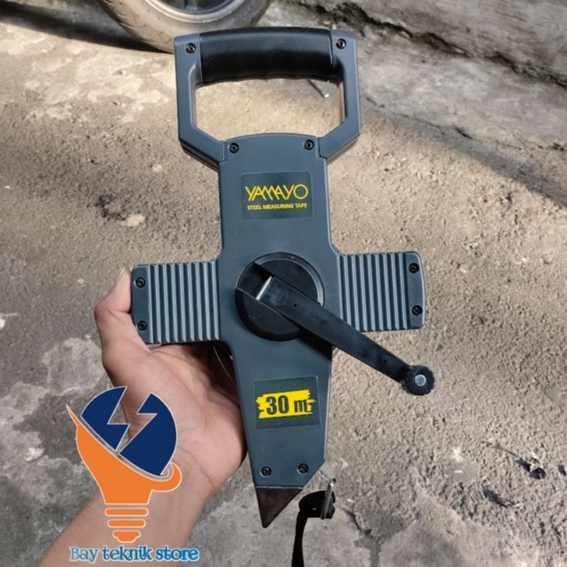 meteran roll stainles steel yamayo measuring tape 30meter original japan