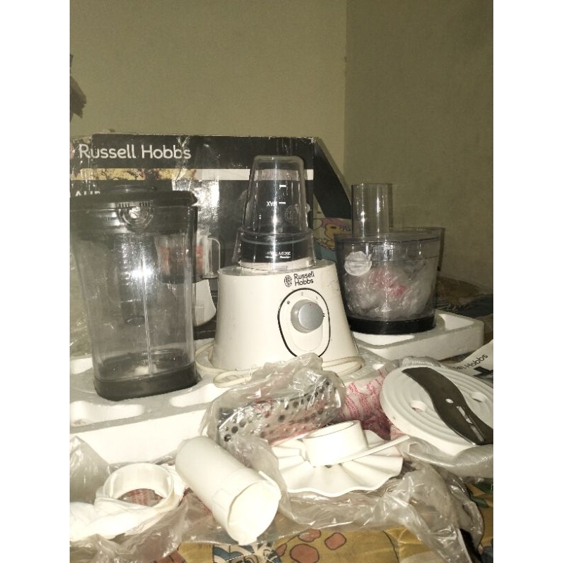 PRELOVED Aura Food Processor Russell Hobbs 3in1 Lengkap Original Food Processor Blender murah bekas 