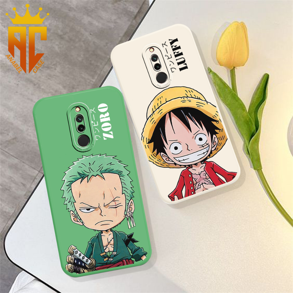 Softcase Prokamera Macaron Xiaomi Redmi 8 Kartun Luffy Zoro Keren Kekinian - Case Anime - Case Luffy