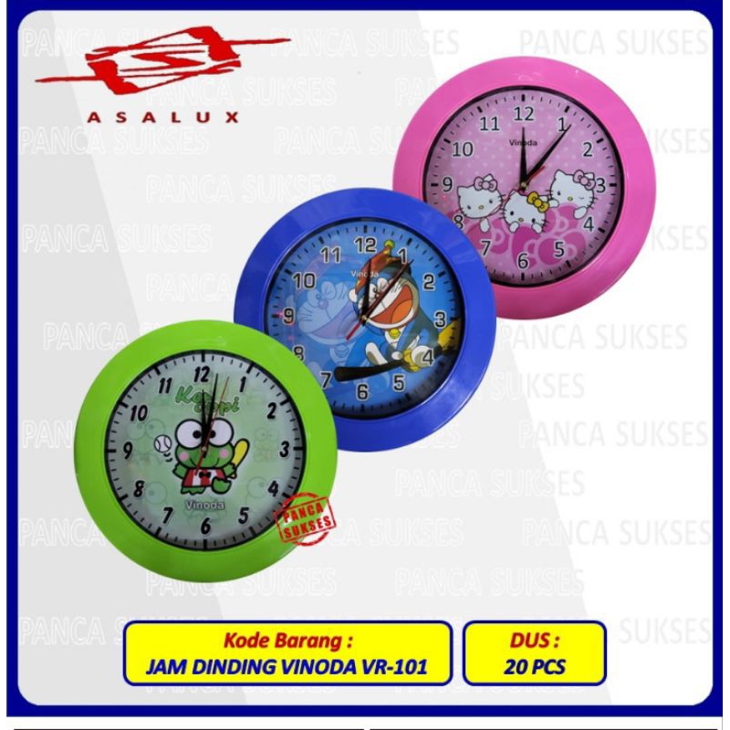 Jam Dinding Vinoda VR-101