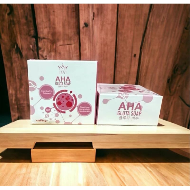 SABUN AHA TAZZI | TAZZI AHA GLUTA SOAP