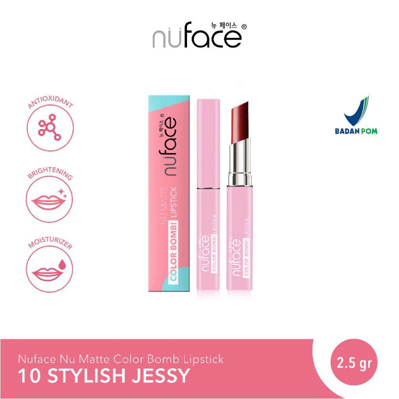 ❤️SkincareMommy❤️ Nuface Color Bomb Nu Matte Lipstik