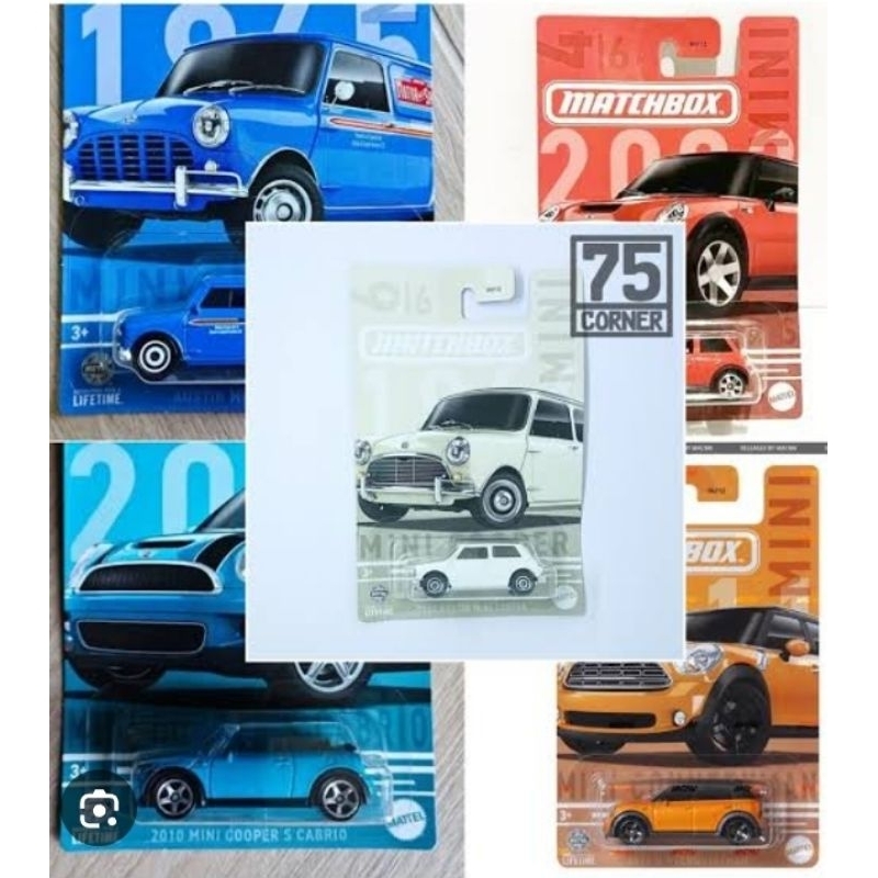 Matchbox Mini Cooper Series