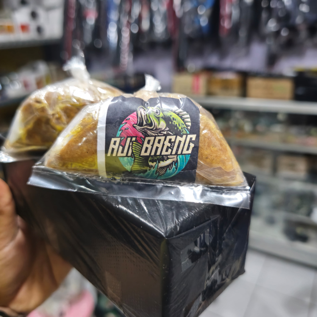 umpan aji baeng - umpan ikan mas amis super