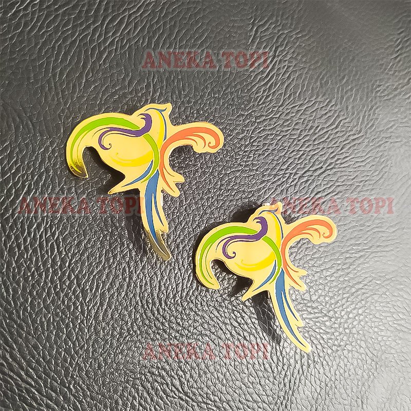 Pin Pesona Indonesia Pin Wonderful Indonesia Full Logam Gold - Aneka Topi