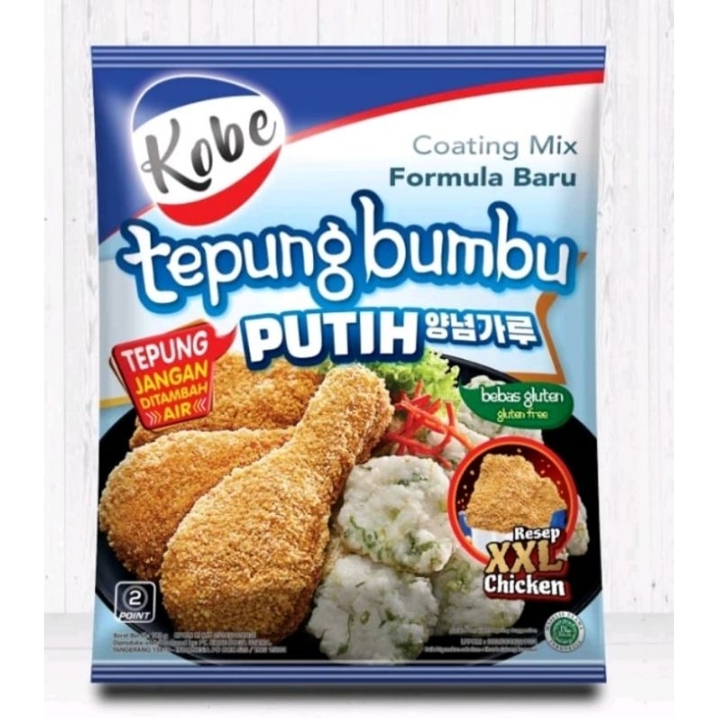 

Kobe tepung bumbu putih 180 gr
