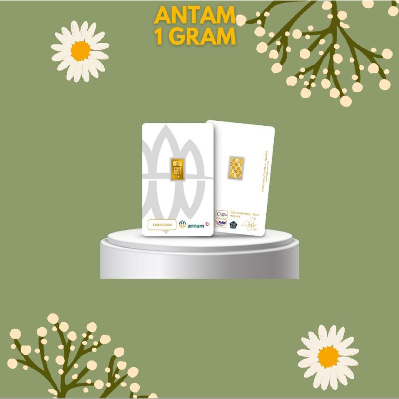 LM Emas Antam 1 gram Certicard