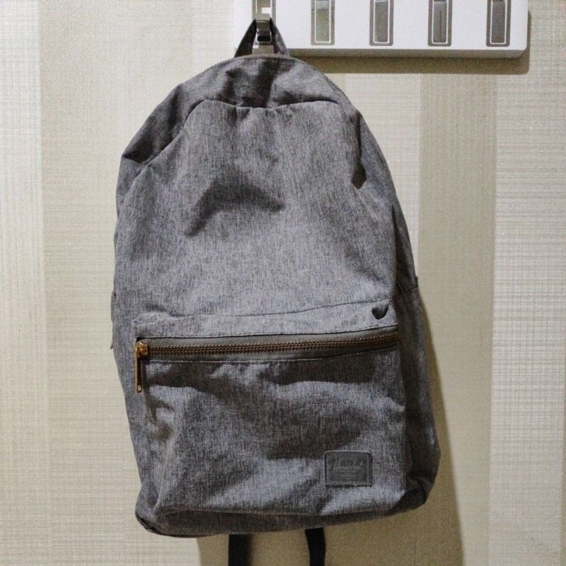 PRELOVED - herschel backpack unisex grey