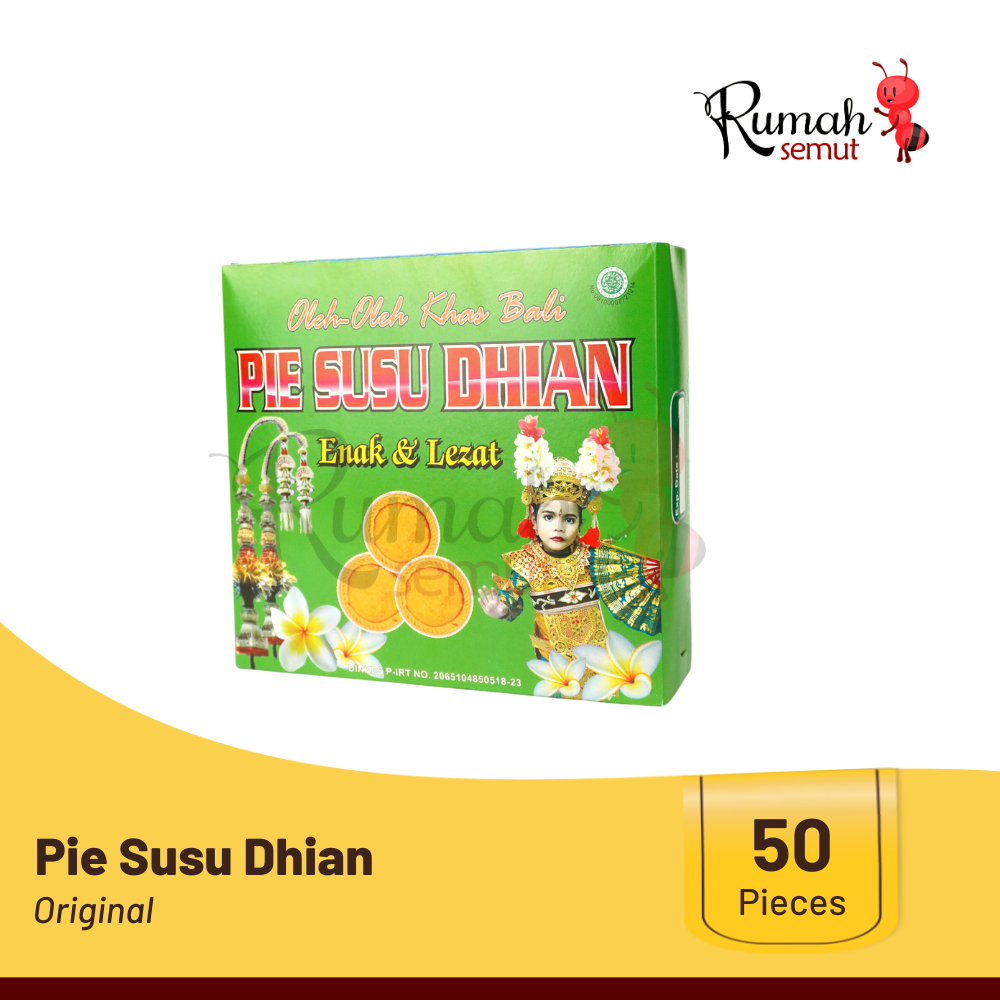 

Pie Susu Dhian Asli Bali isi 50