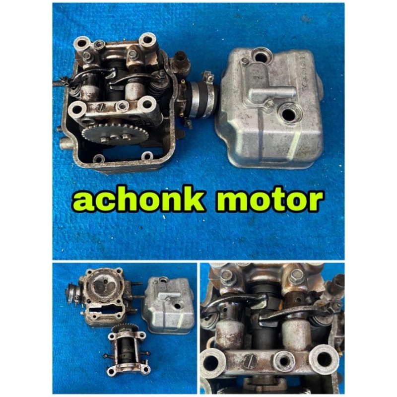 blok head blok cylinder kop blok busi Honda CS1 cs one original