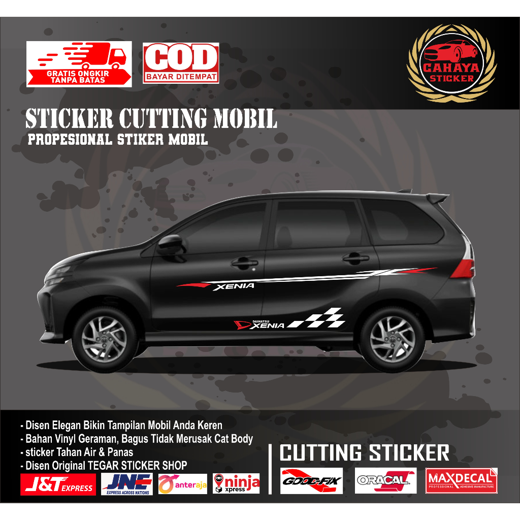 sticker mobil xenia sticker mobil daihatsu xenia sticker lis mobil daihatsu xenia sticker mobil