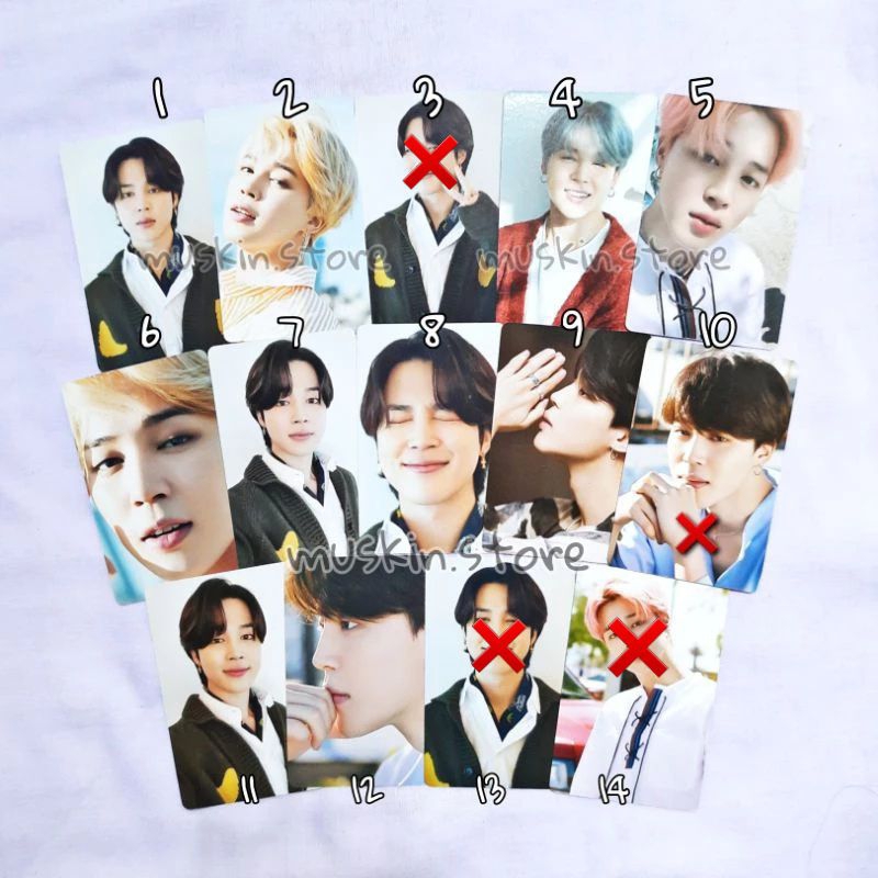 PC DICON 101 BTS - JIMIN SET BTS (10 PC)