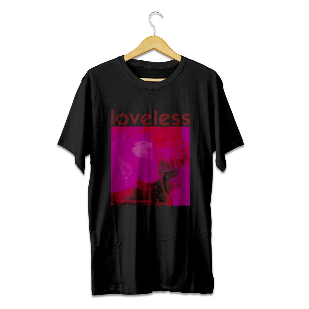 Kaos My Bloody Valentine Tshirt Loveless Merch