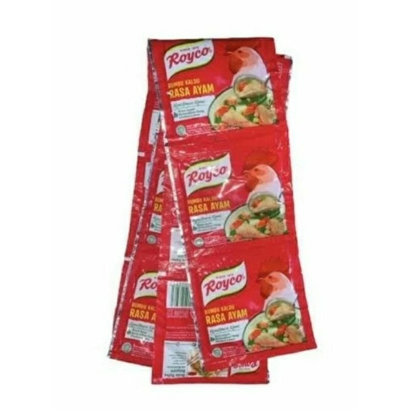 

ROYCO kaldu bumbu rasa sapi dan ayam(isi 12 sachet)