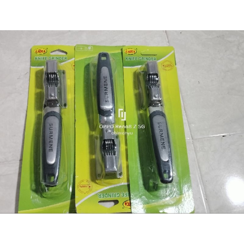 Asahan Pisau Stainless Stick SURMENE Serbaguna Knife Grinder Sharpener Alat Asah Pengasah Stenlis