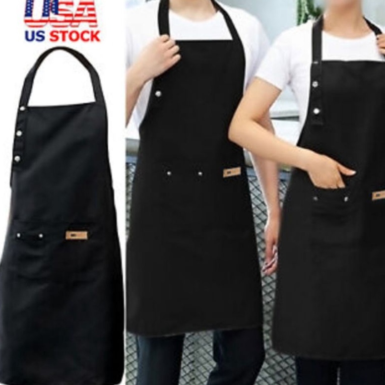 Produk Oke Apron Anti Air Dan Minyak Celemek Waterproof Perlengkapan Masak Dapur Pria Wanita Kekinia