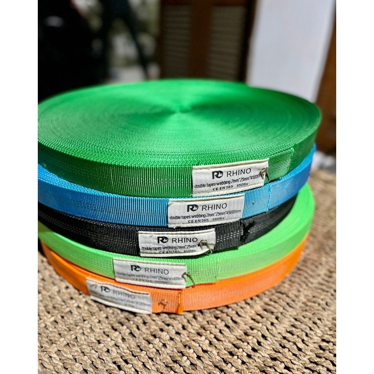 Super Model  webbing tubular rhino webbing double import