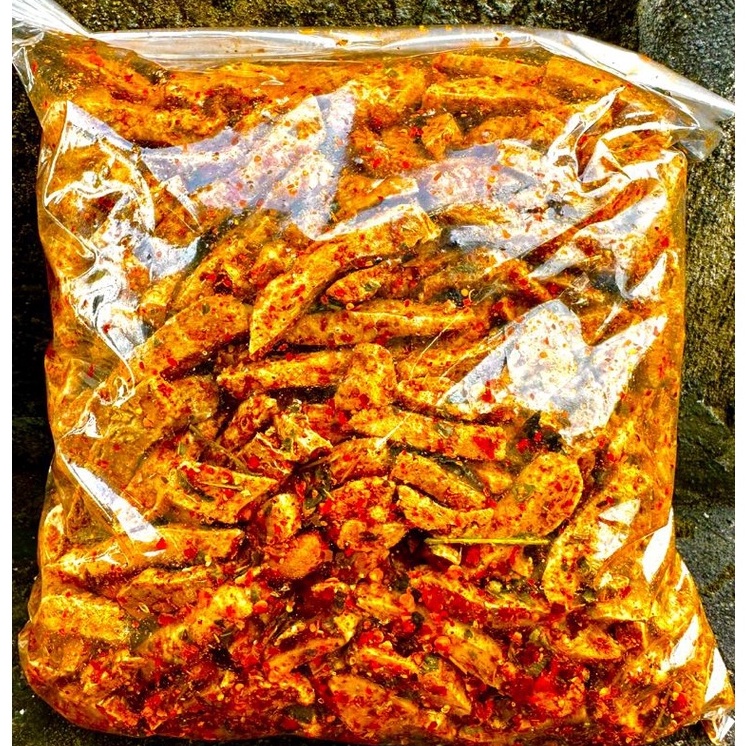 

44 sale BASRENG 1KG PEDAS DAUN JERUK RENYAH BUMBU MELIMPAH