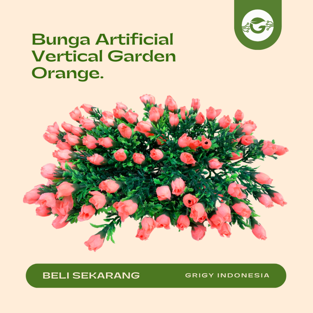 BUNGA GANTUNG ARTIFICIAL JENIS PRITI BERBAGAI MACAM WARNA