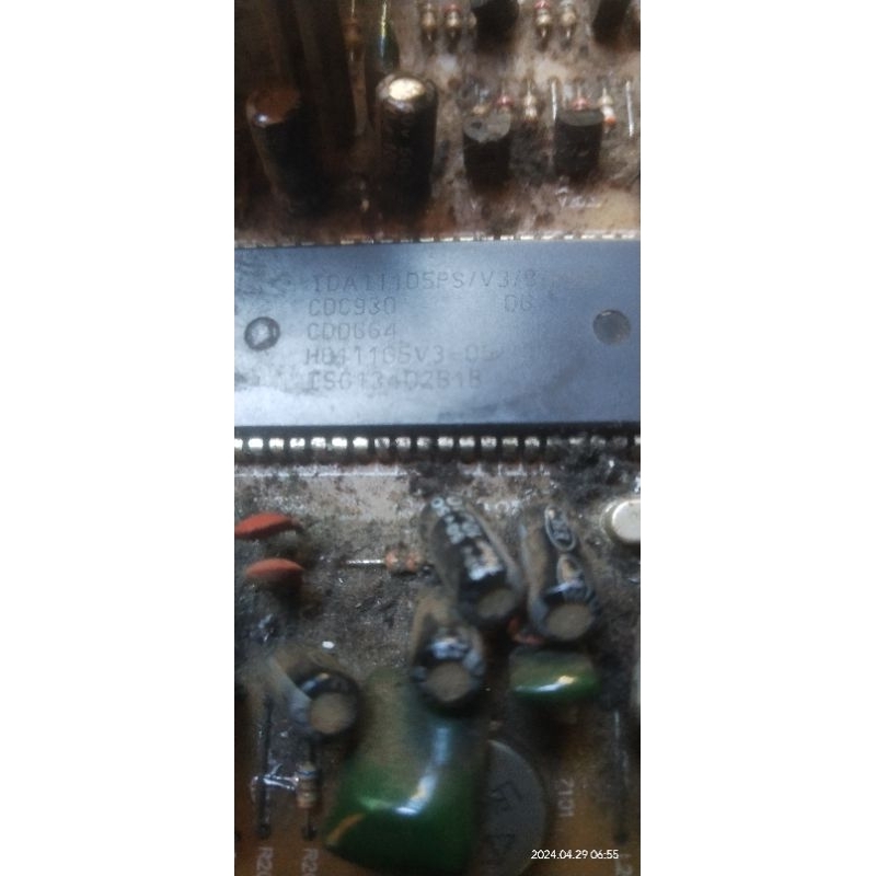 ic program tv china slim 21inc seri type tda 11105ps/v3/3/mdg