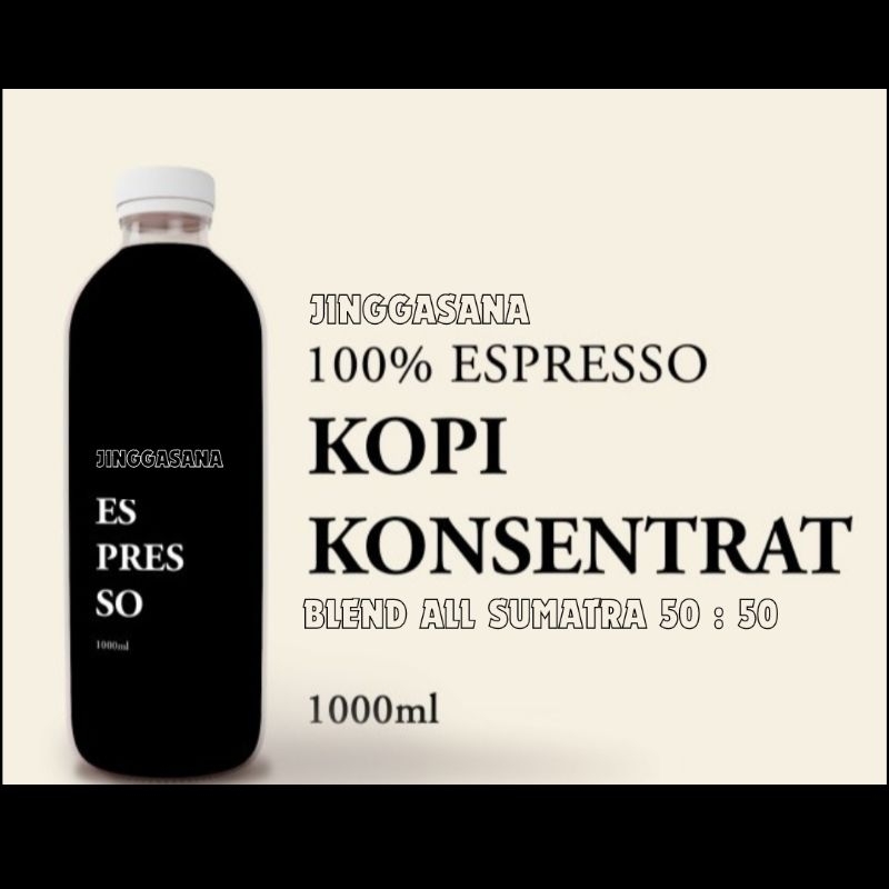 

Kopi Espresso Konsentrat Blend All Sumatra