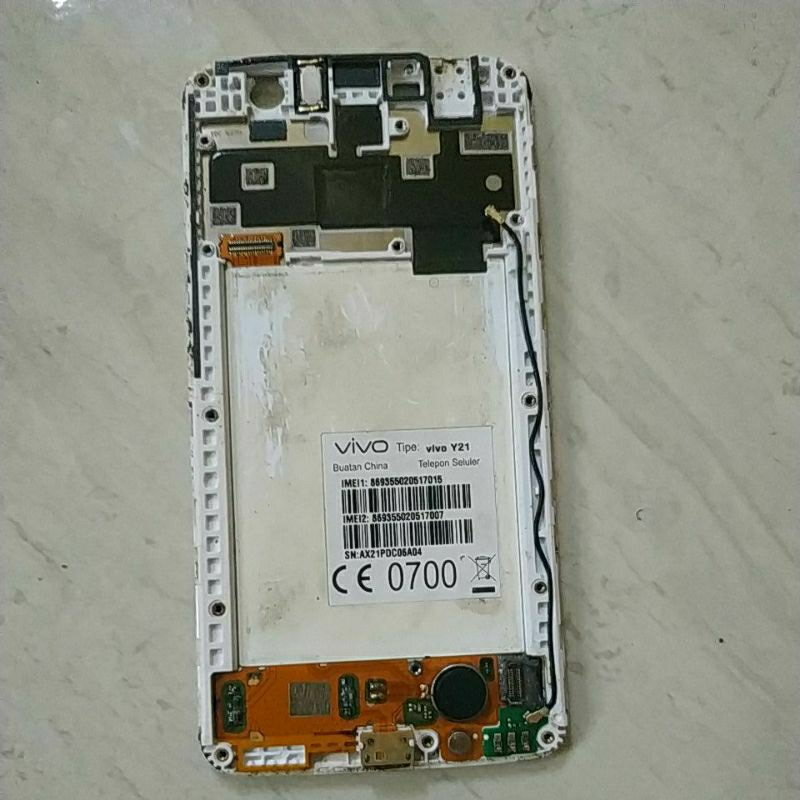frame bekas+boar Vivo Y21