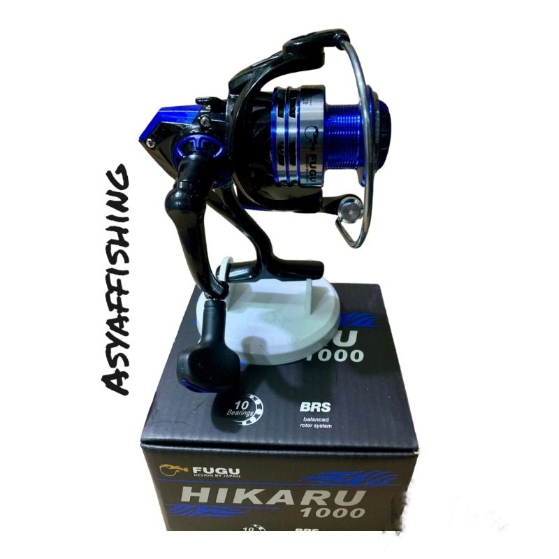Reel/katrol pancing Fugu Hikaru 500//800//1000//2000//3000//4000