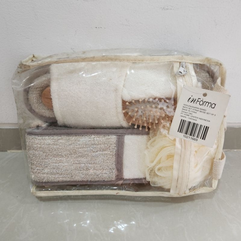 INFORMA BATH SET PERLENGKAPAN MANDI HAMPERS ALAT MANDI