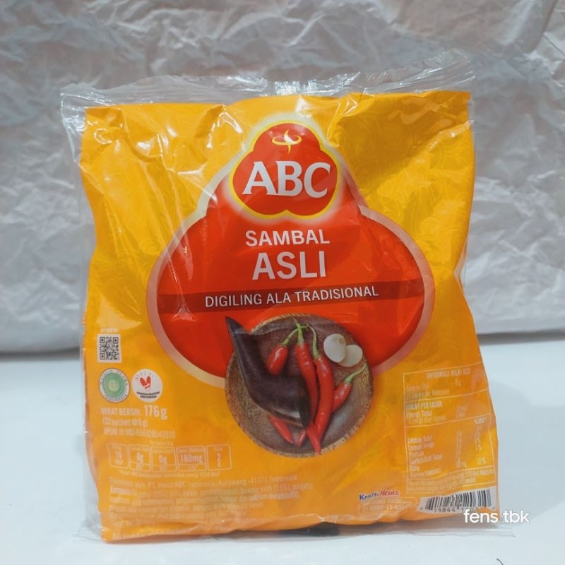 

SAMBAL ABC SACHET / SAMBAL SACHET / SAMBAL ASLI ABC