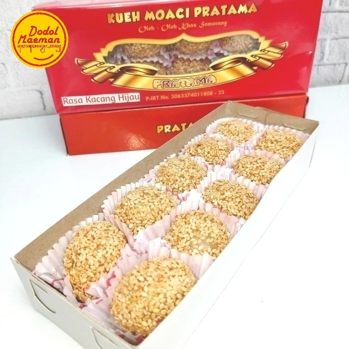 

Kue Moaci Moci Mochi Semarang Merk Pratama Isi Kacang Khas Semarang