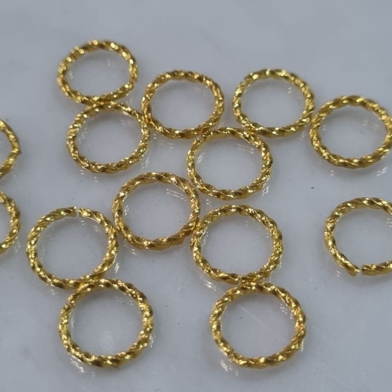 ring ulir 10mm gold