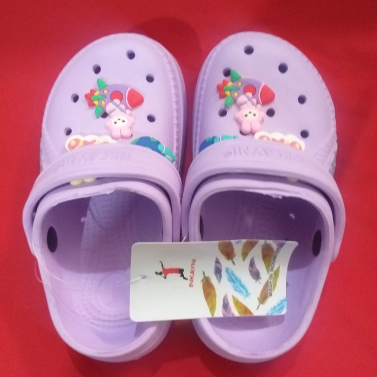INKAYNI YK 2055 ,Sandal Anak Cewek ,Bahan Karet