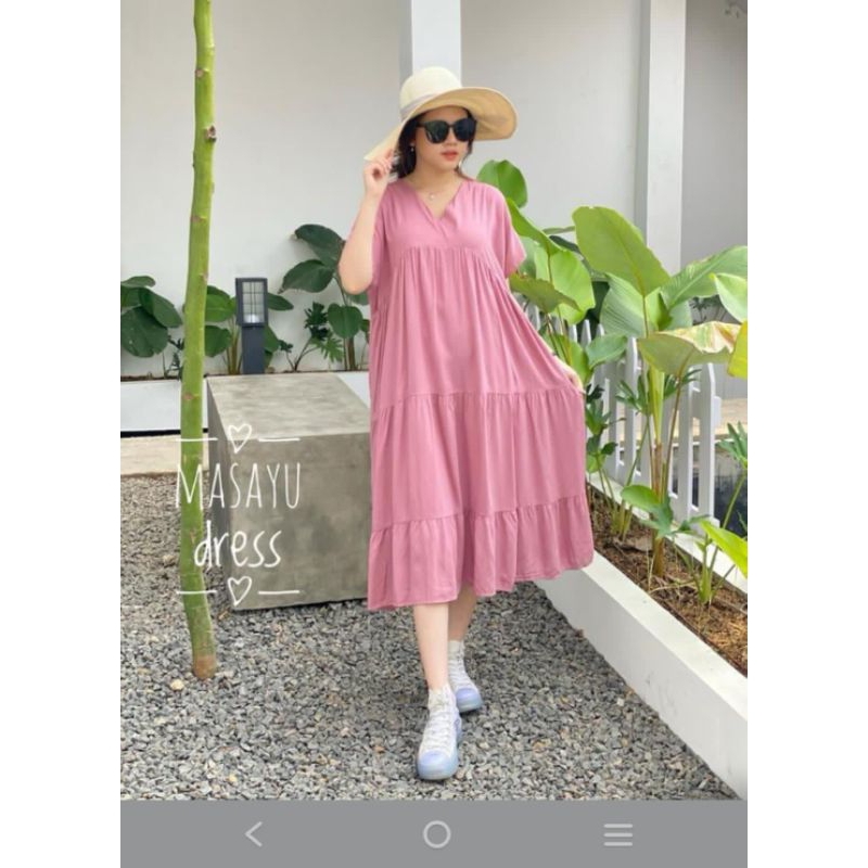 daster polos rayon twill model terbaru