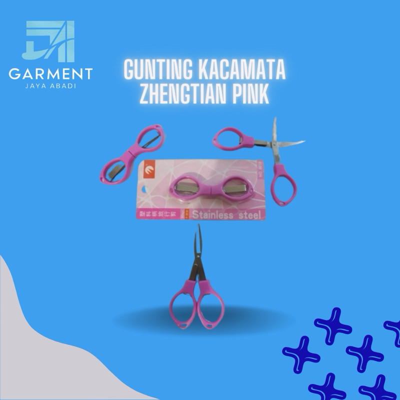 

Gunting Lipat Kacamata ZhengTian Pink ZT-0018 Original Product
