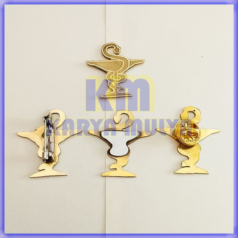 Pin Farmasi Apoteker Pin Bros Aksesoris Farmasi Pin Apoteker - Karya Mulya
