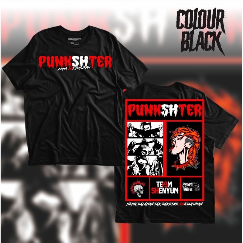 Kaos PSHT Terate Punkshter Zona Sheduluran Desain Kotak Kotak