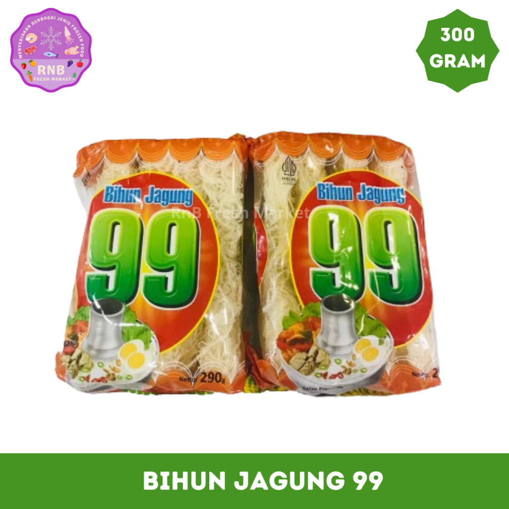 

Bihun Jagung 99 Netto 300 Gram