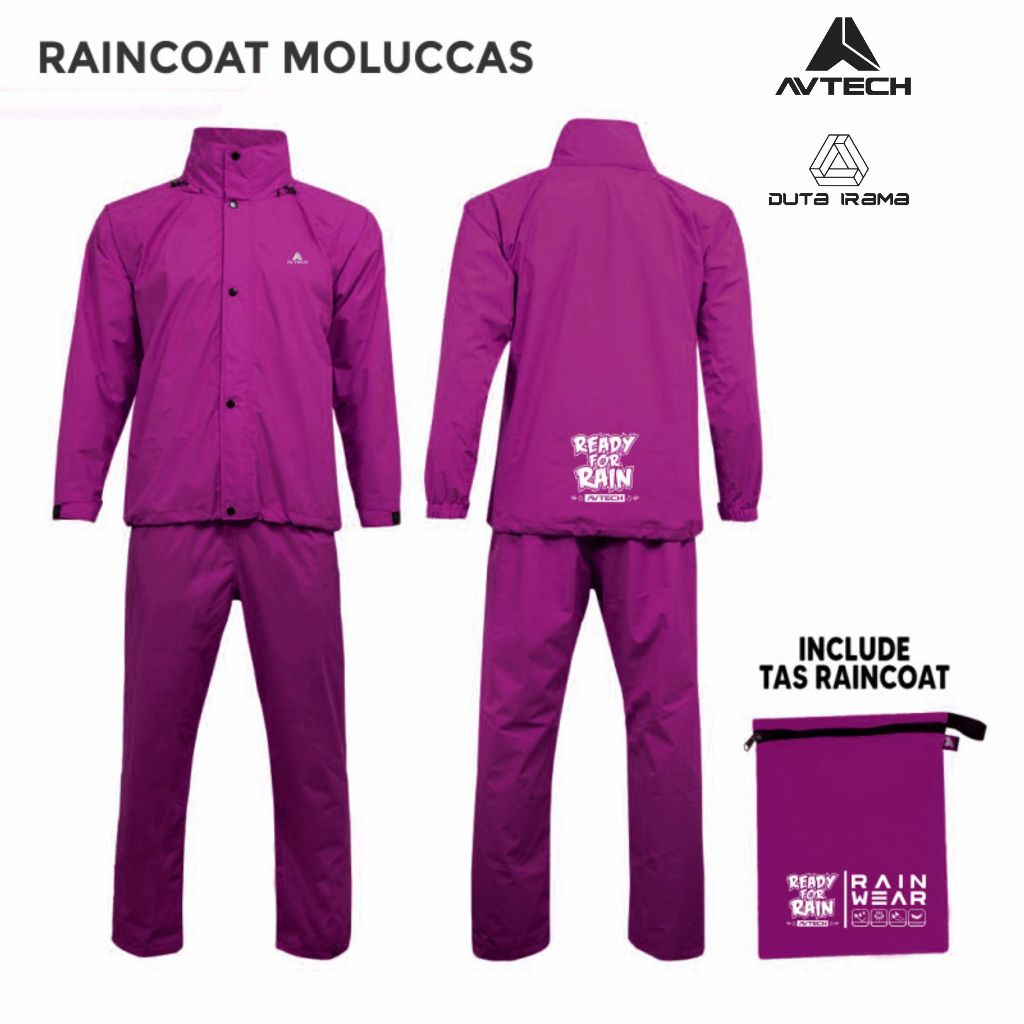 DUTAIRAMA - Avtech Jas Hujan Raincoat Build Up Rainwear Moluccas 1528